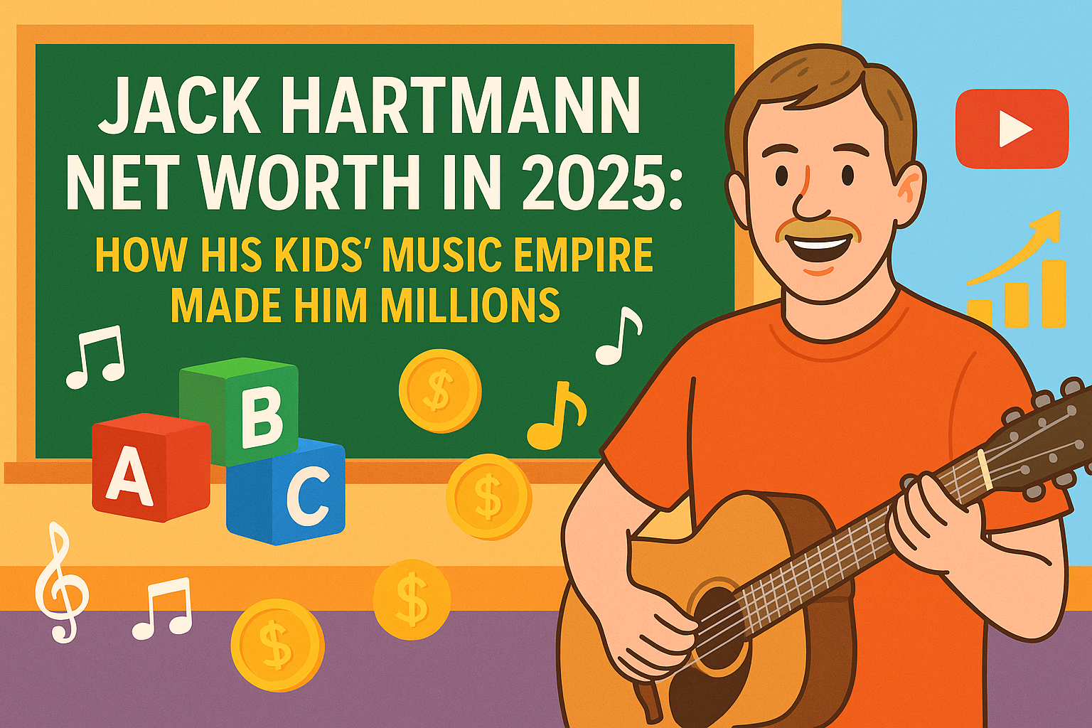 Jack Hartmann Net Worth in 2025: How the Kids’ Music Legend Made Millions
